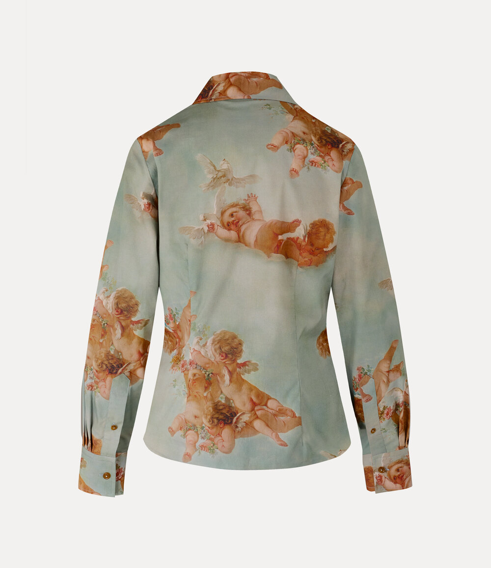 Vivienne Westwood Violin Shirt in Primavera Cherubs, view 3