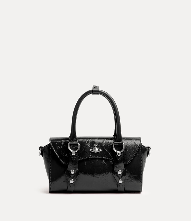 Vivienne Westwood Bettina Mini Crossbody in Black