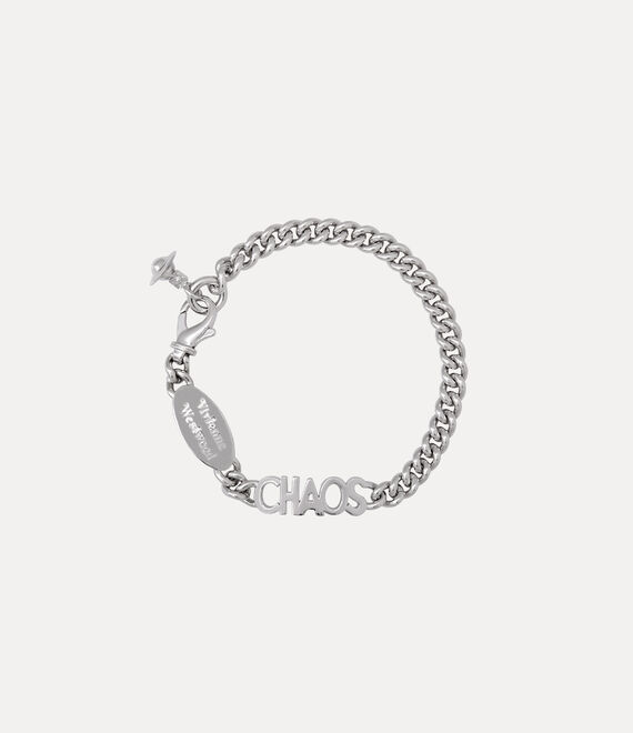 Vivienne Westwood Man. Chaos Bracelet Silver Men In Metallic