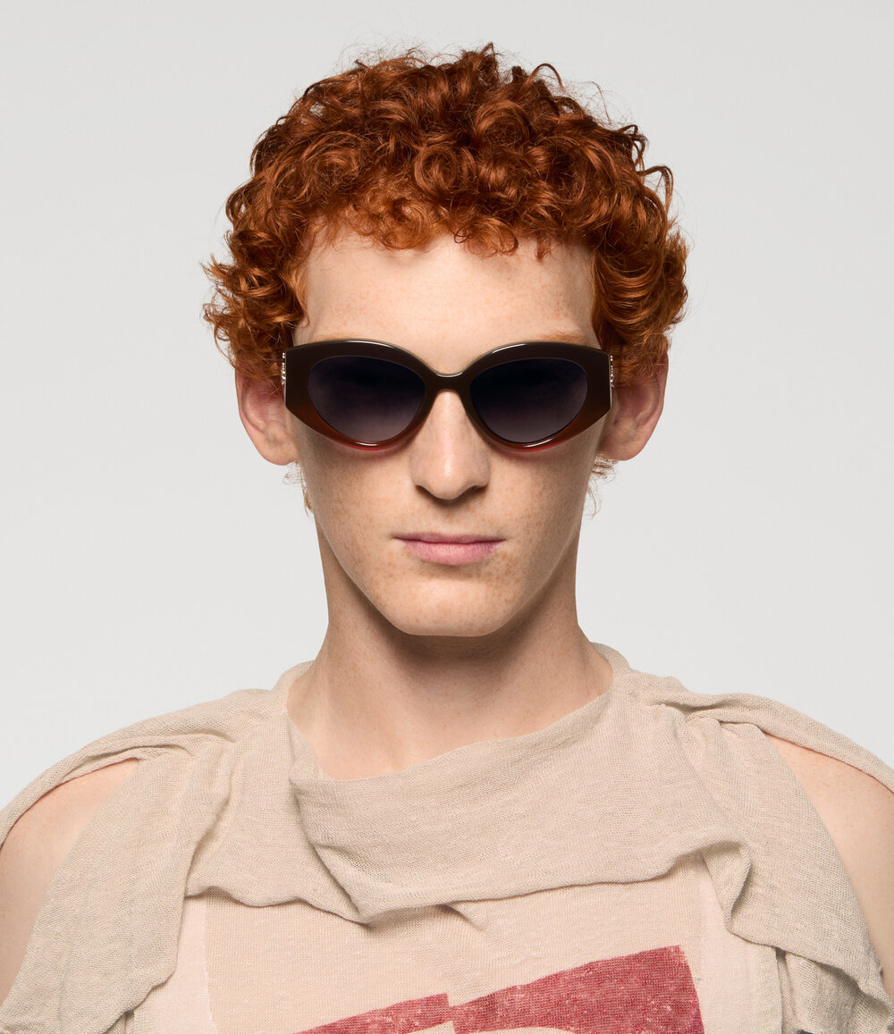 Vivienne Westwood Jackie Sunglasses in Red, view 2