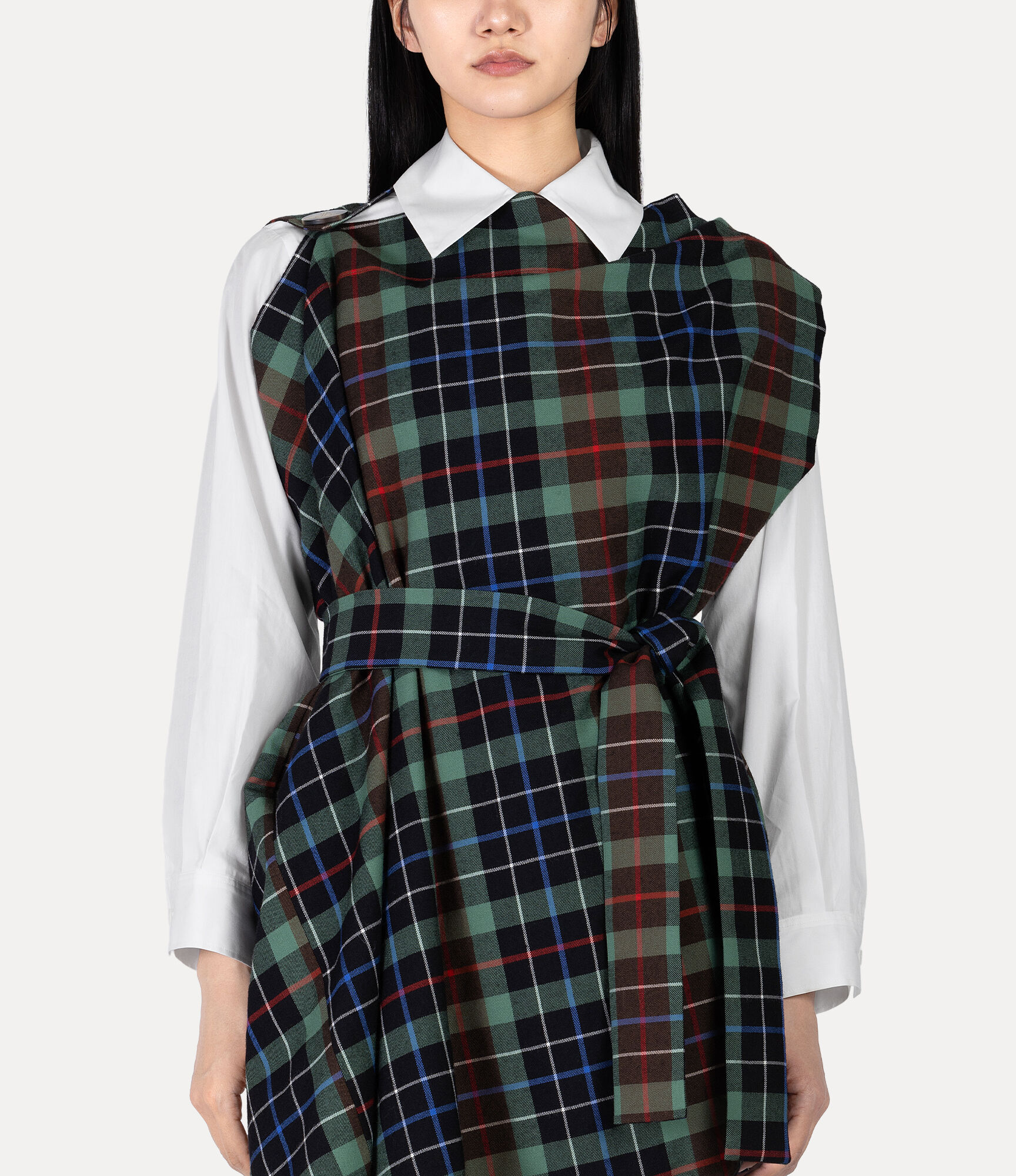 Tartan Check Rectangle Jumper Dress  large image number 4