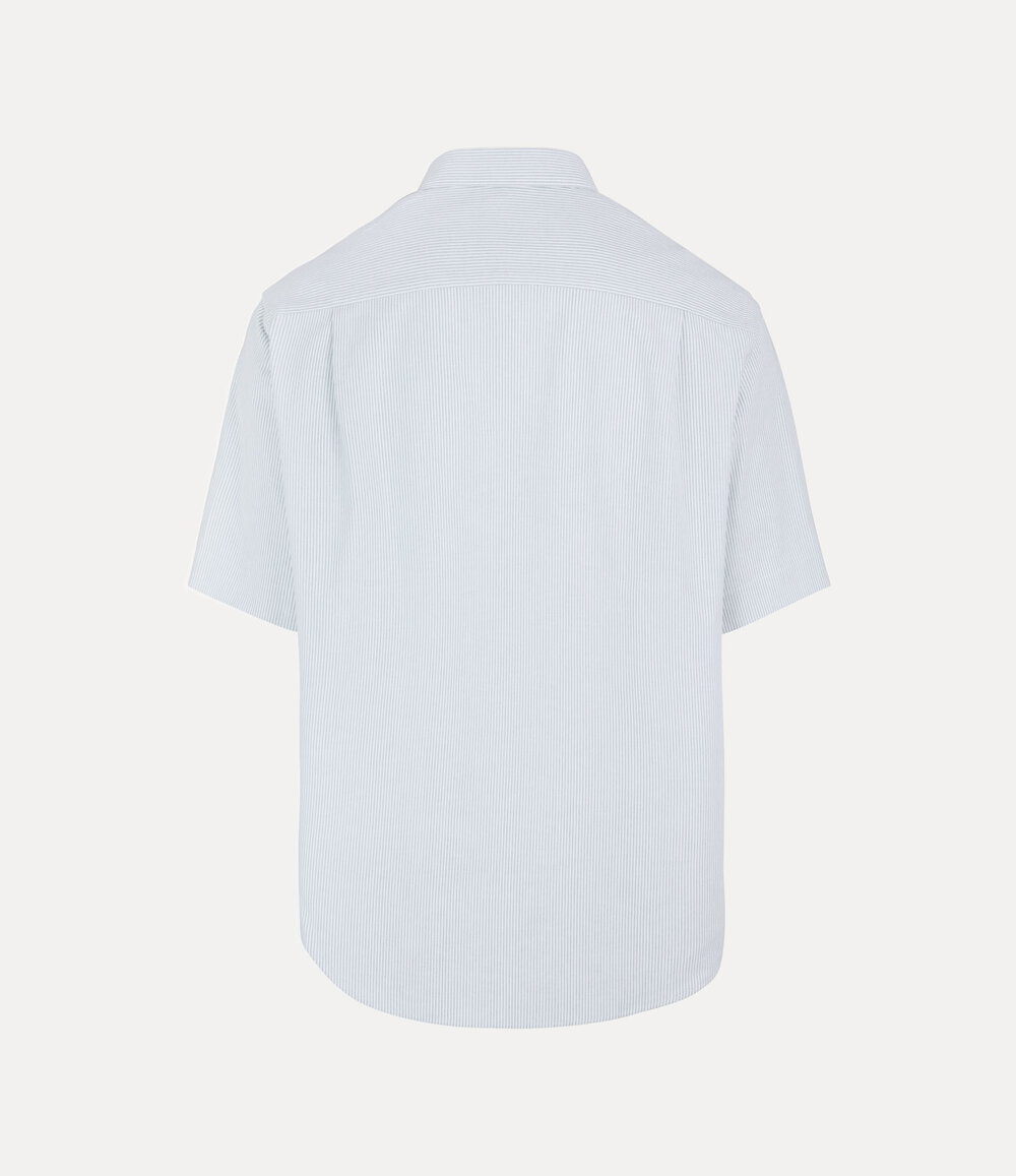 Vivienne Westwood Bowling Shirt in Ink Stripe, view 3
