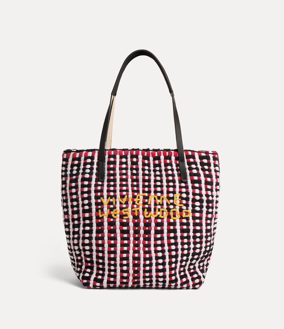 Vivienne Westwood Studio Shopper Woven Shirting Multicolour