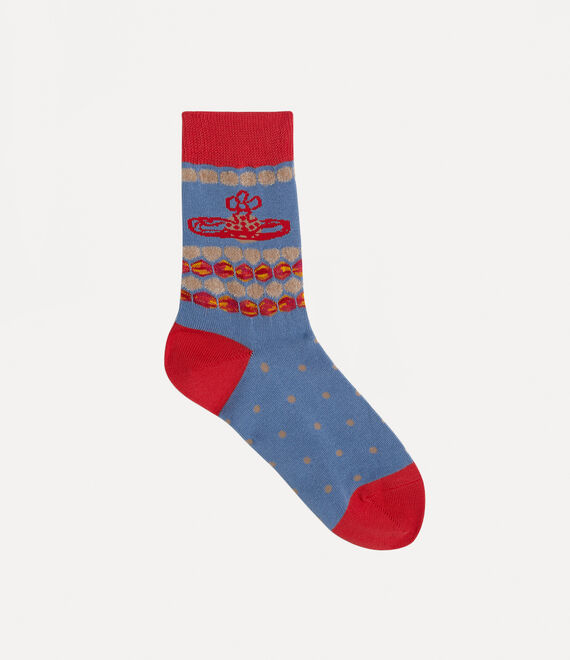 Vivienne Westwood Menso Socks In Blue