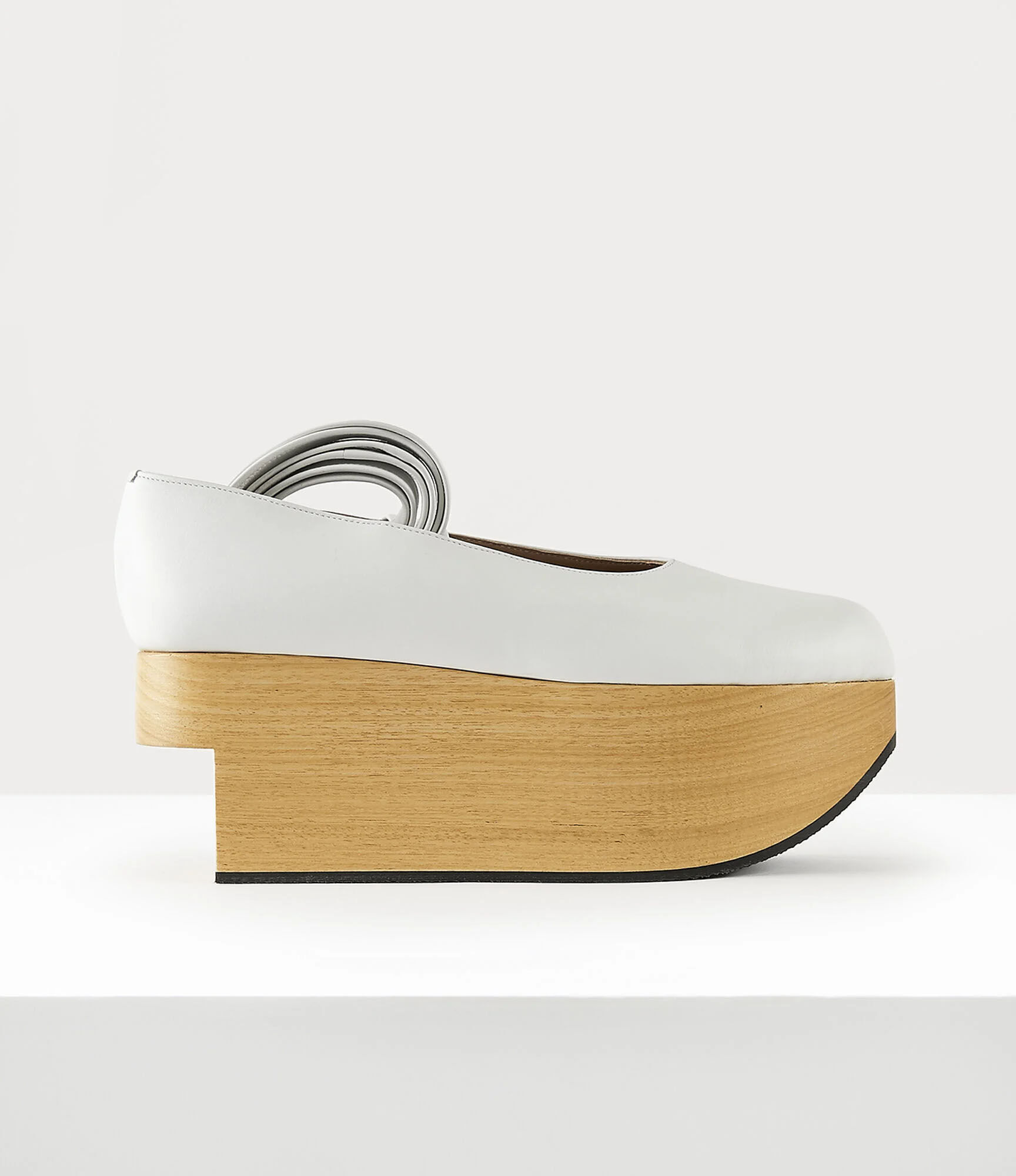 Rocking Horse Ballerina Shoes in WHITE- | Vivienne Westwood®