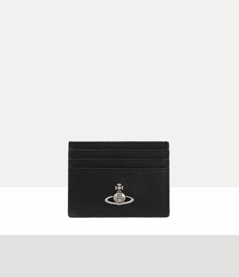 Vivienne Westwood Flat Card Holder in Black