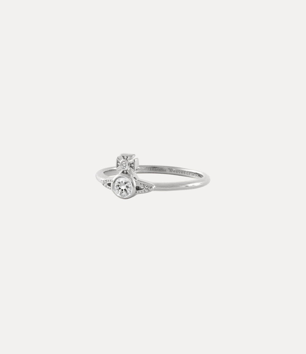 Vivienne Westwood London Orb Ring in Silver, view 4