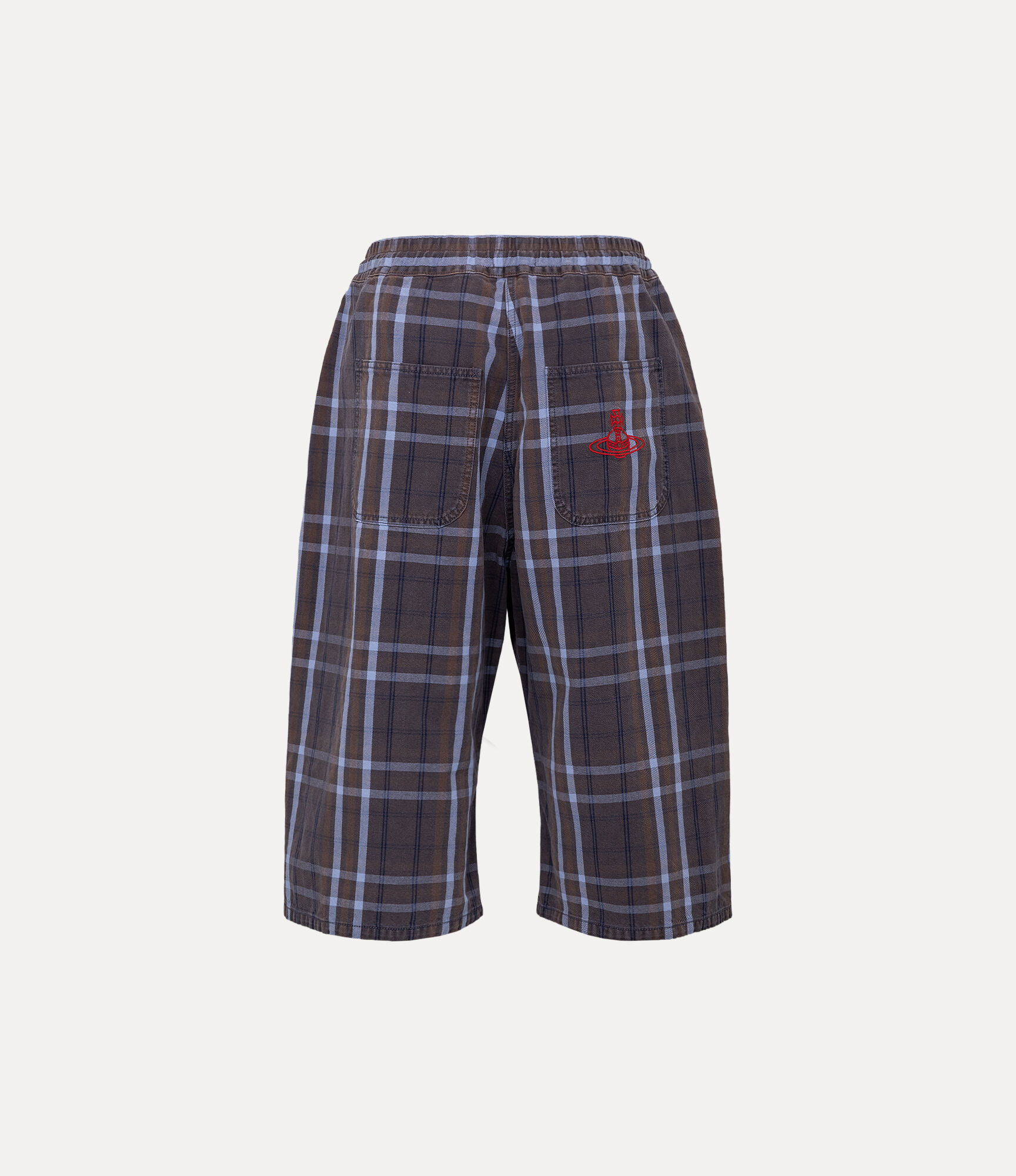 Denim Tuck Half Pants  large image number 6