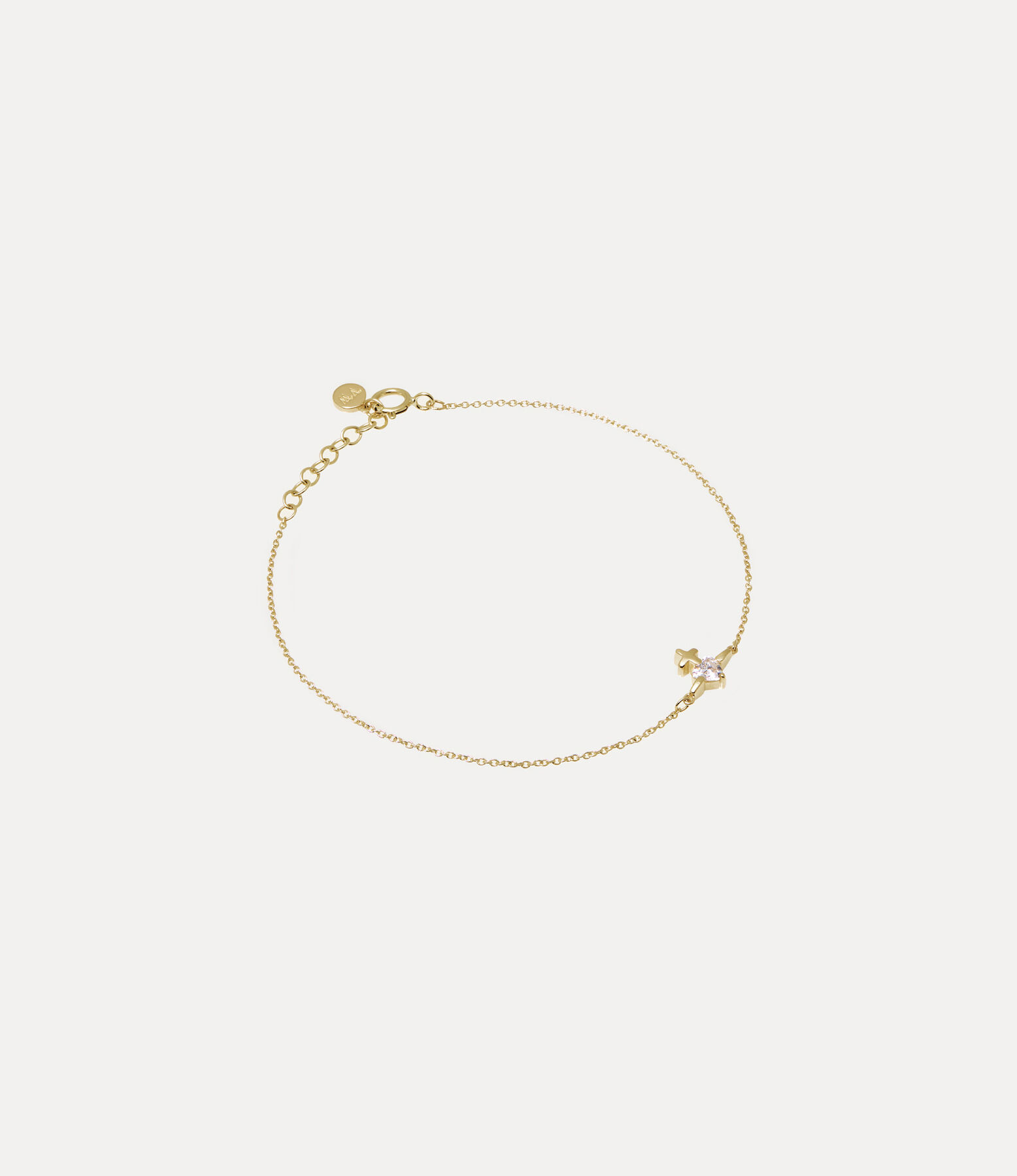 Valentine&rsquo;s Gold Heart Bracelet  large image number 2