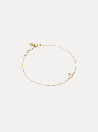 Valentine’s Gold Heart Bracelet