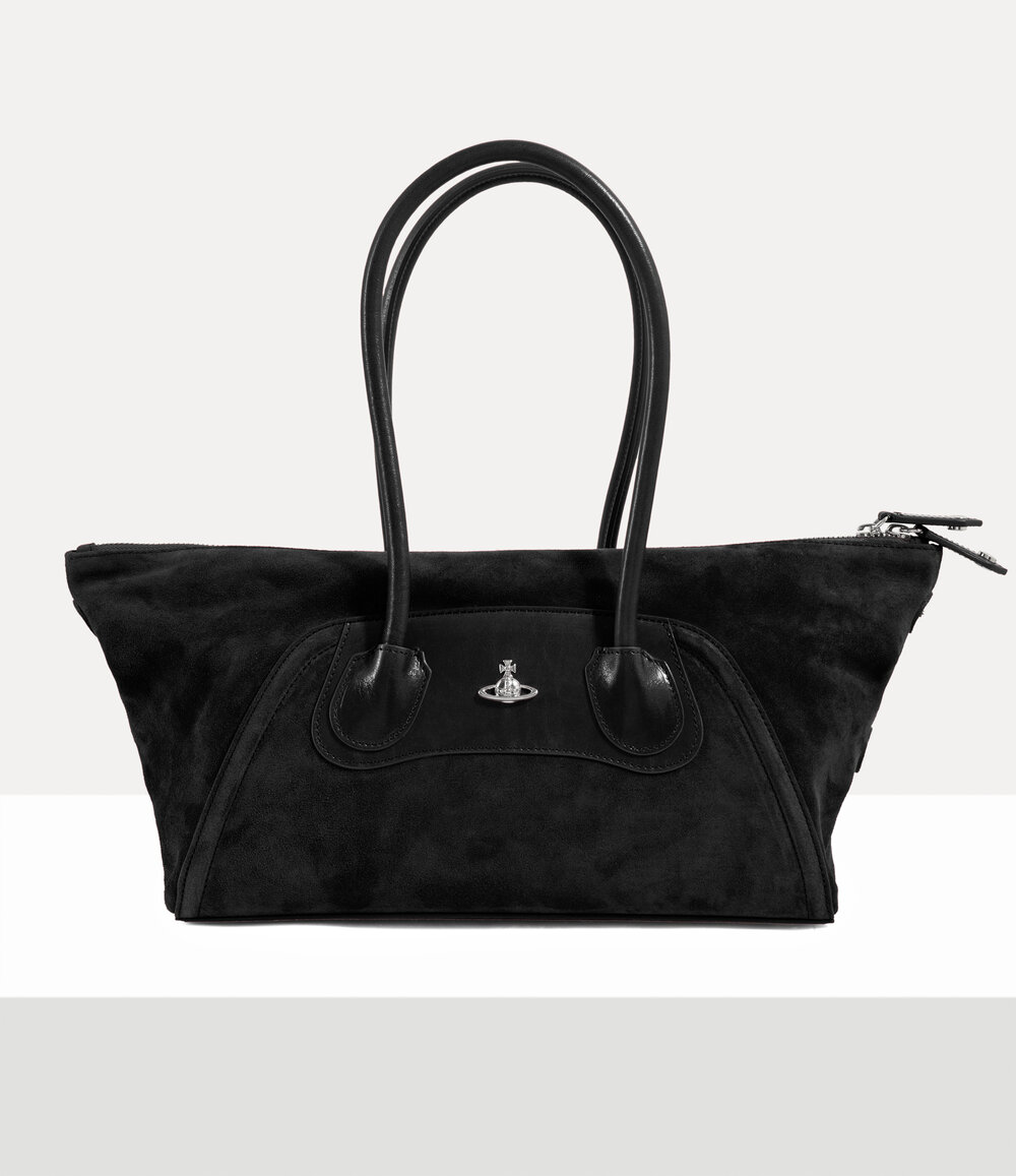 Vivienne Westwood Shirley Small Holdall in Black, view 5