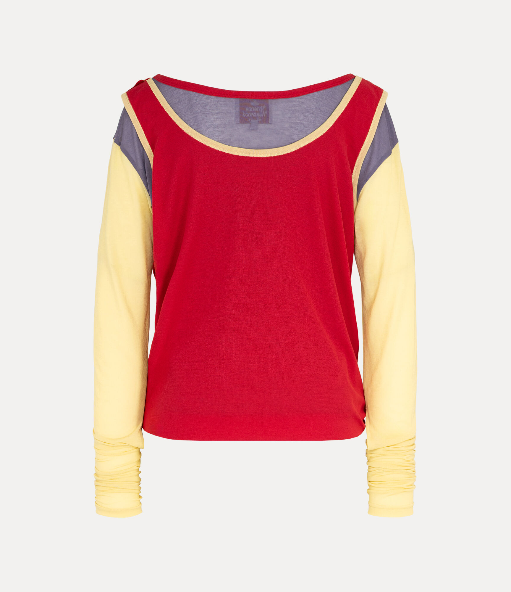 Sheer Dry Cotton Upside Down Top  large image number 7