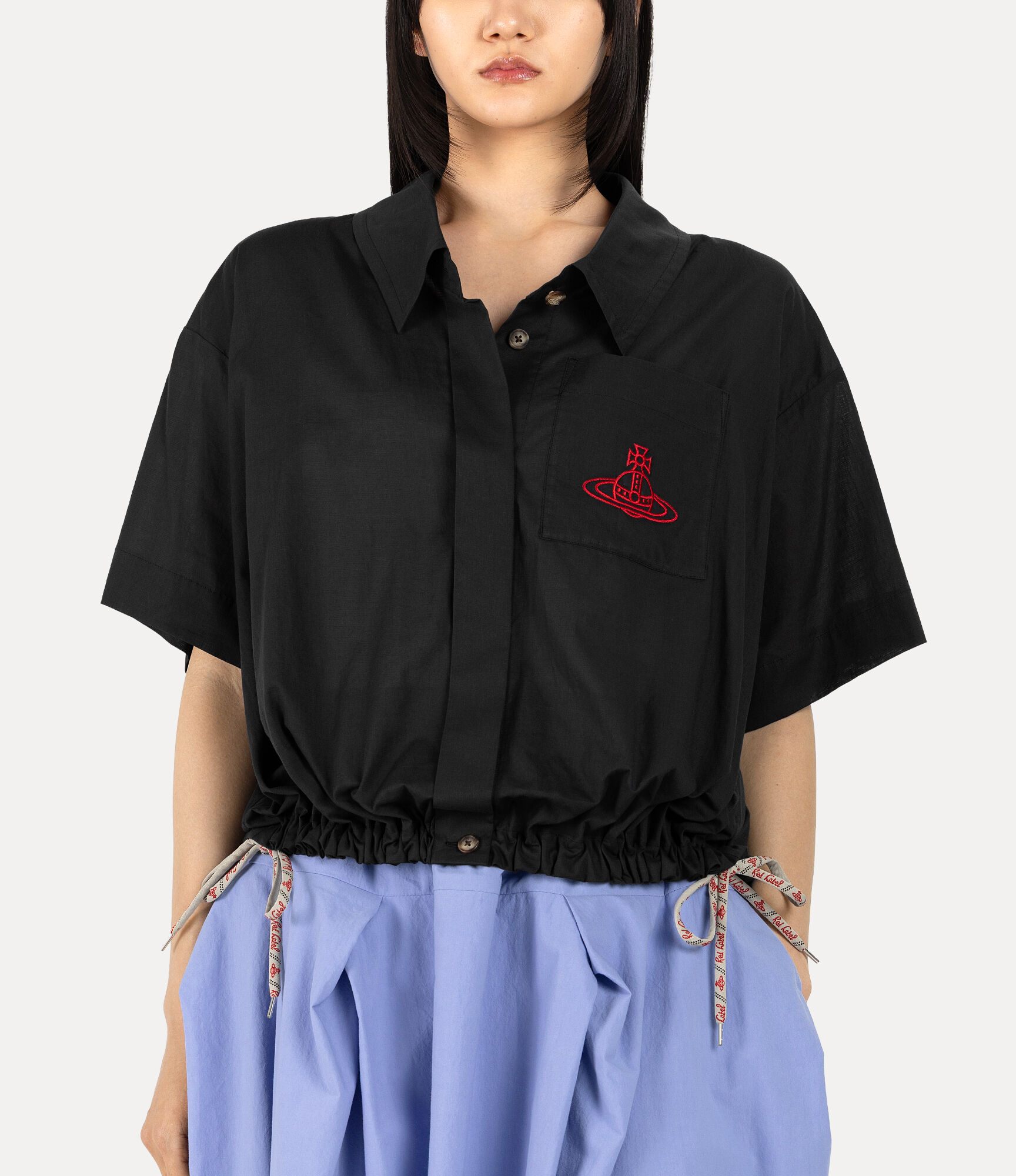 Organic Lawn Drawstring Shirt  large image number 4