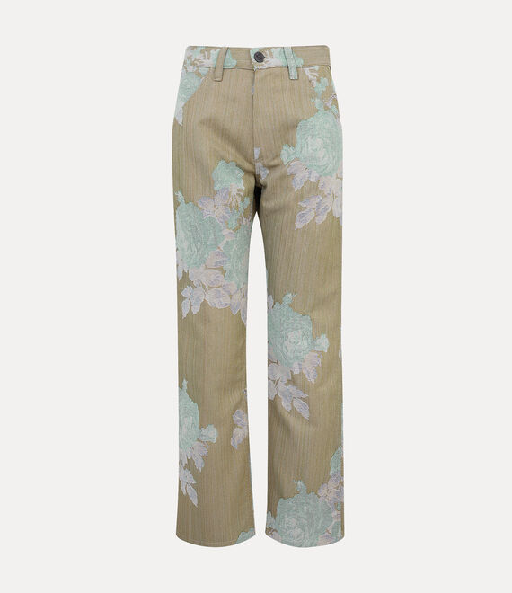 Shop Vivienne Westwood Ranch Jeans In Roses