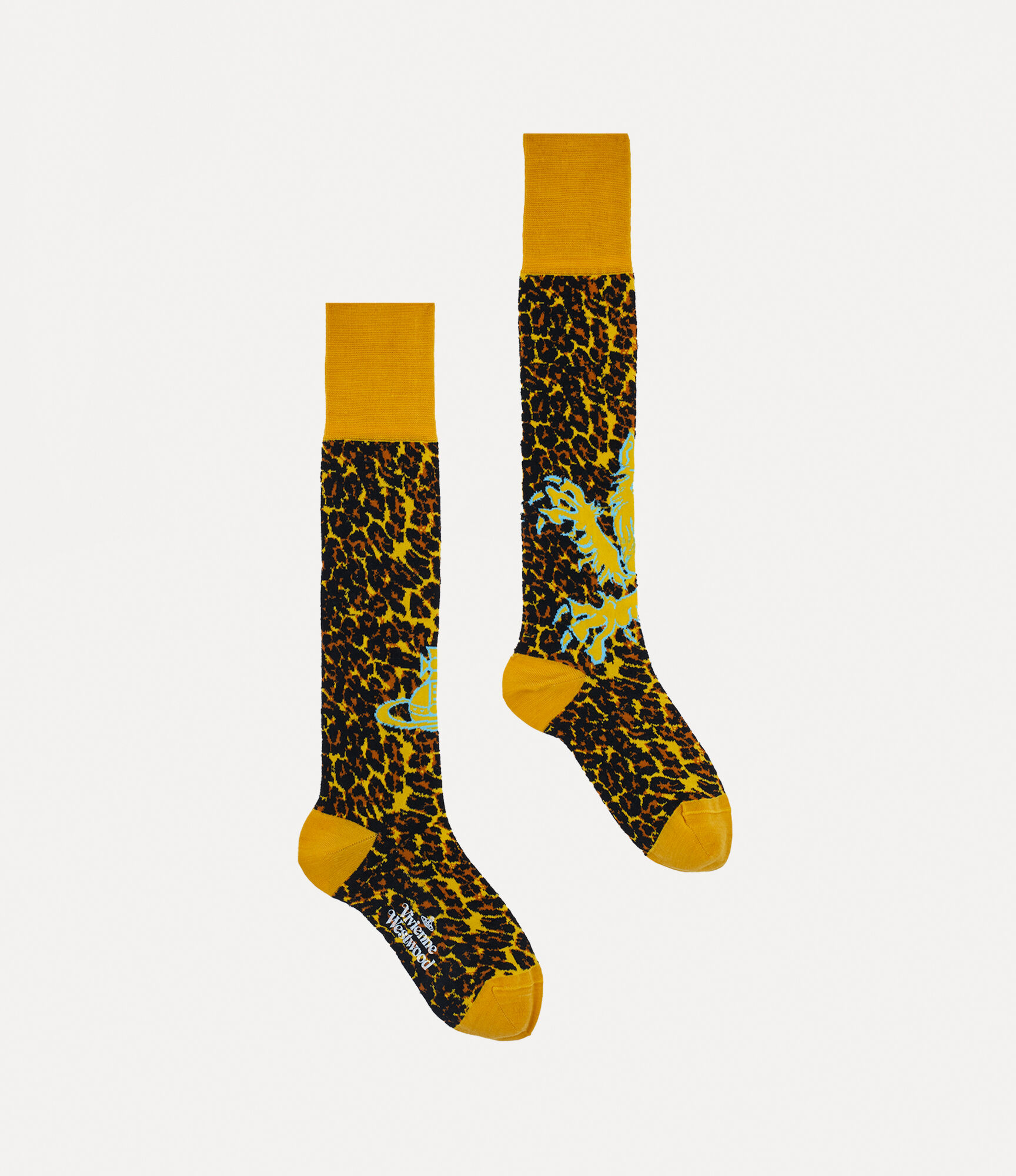 Leopard high sock  large image number 2