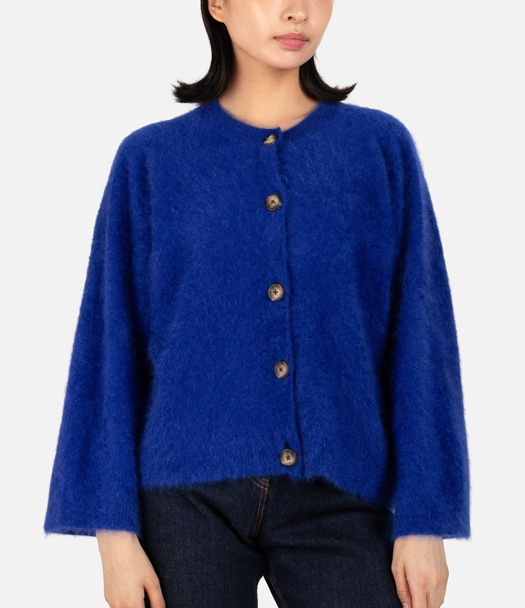 Pure Cashmere Snood Cardigan   large image number 5