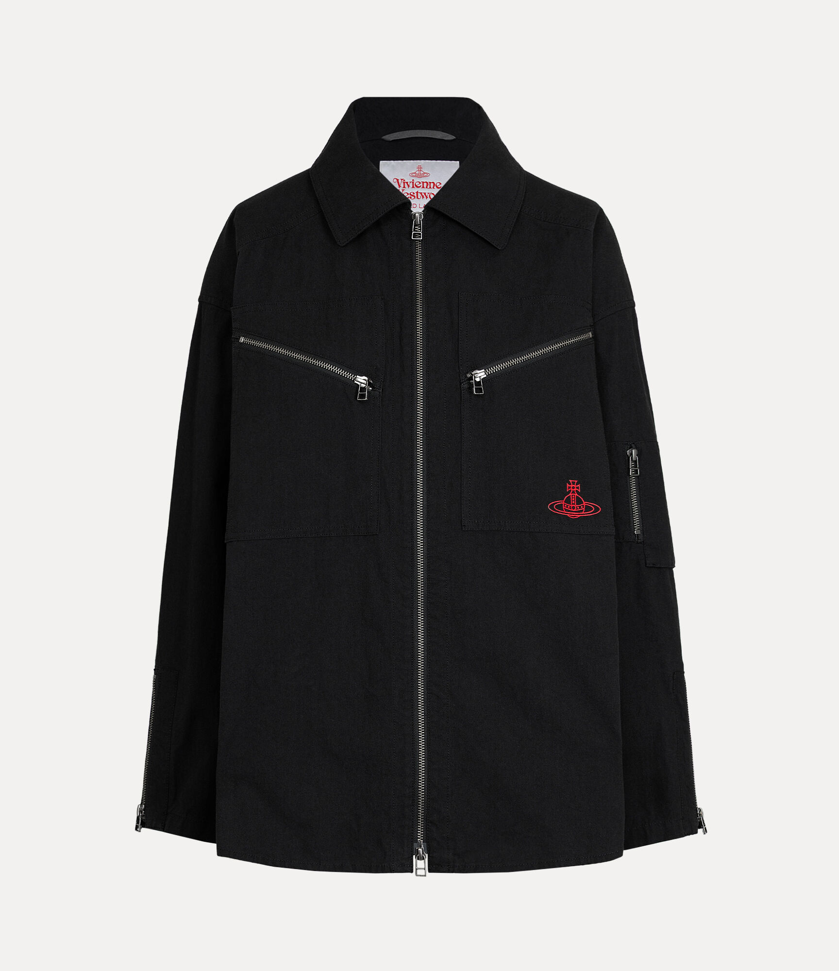 Brushed Cotton Utility Jacket
