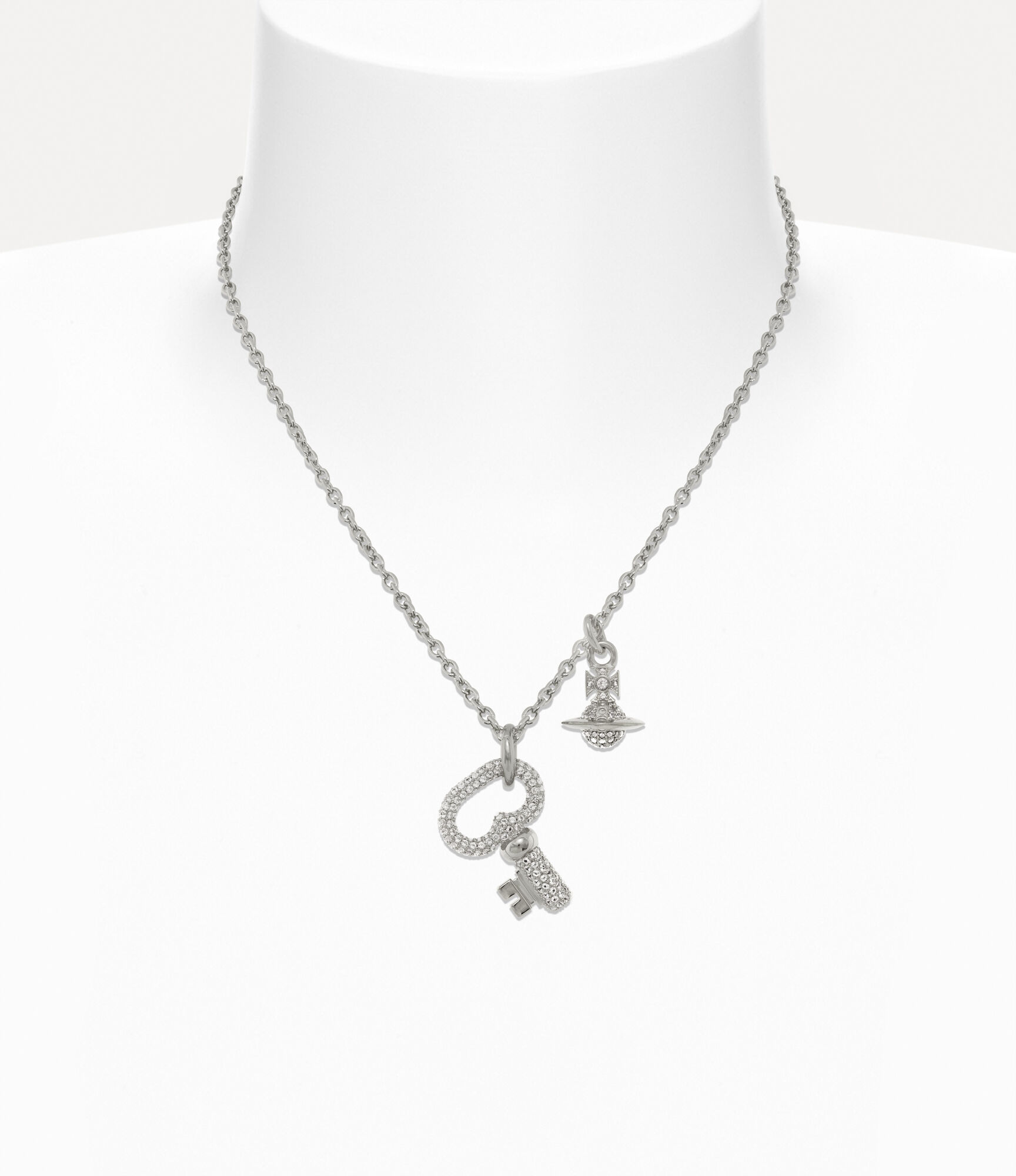 vivienne westwoodシルバーネックレス Vivian Westwood Vivienne Westwood Necklace New Tiny Orb PENDANT NECKLA