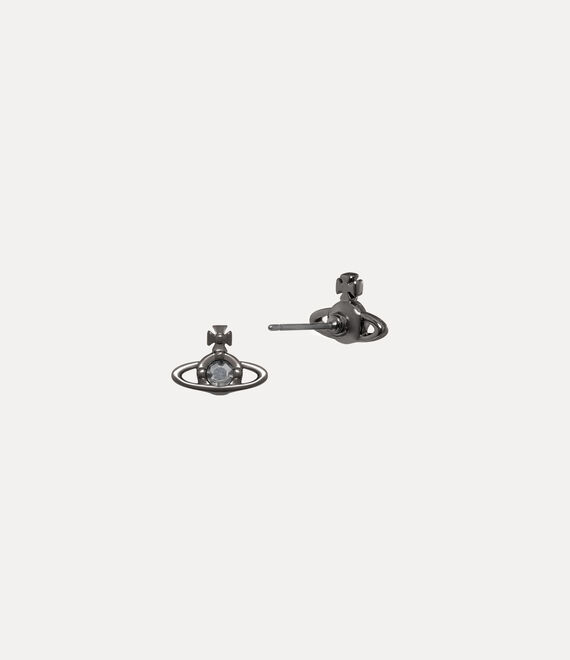 Nano solitaire earrings large image numéro 2