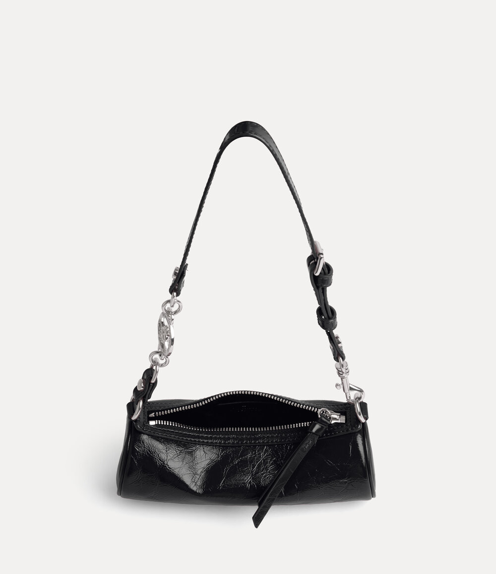 Vivienne Westwood Cindy Small Pouch in Black, view 6