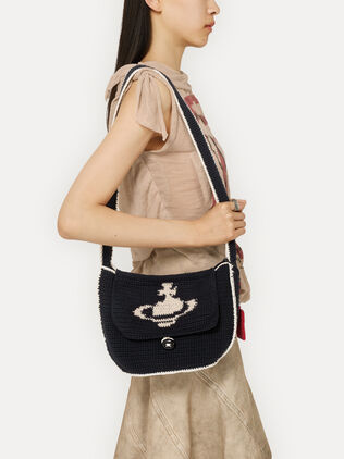 Lucky Halfmoon Crochet Bag