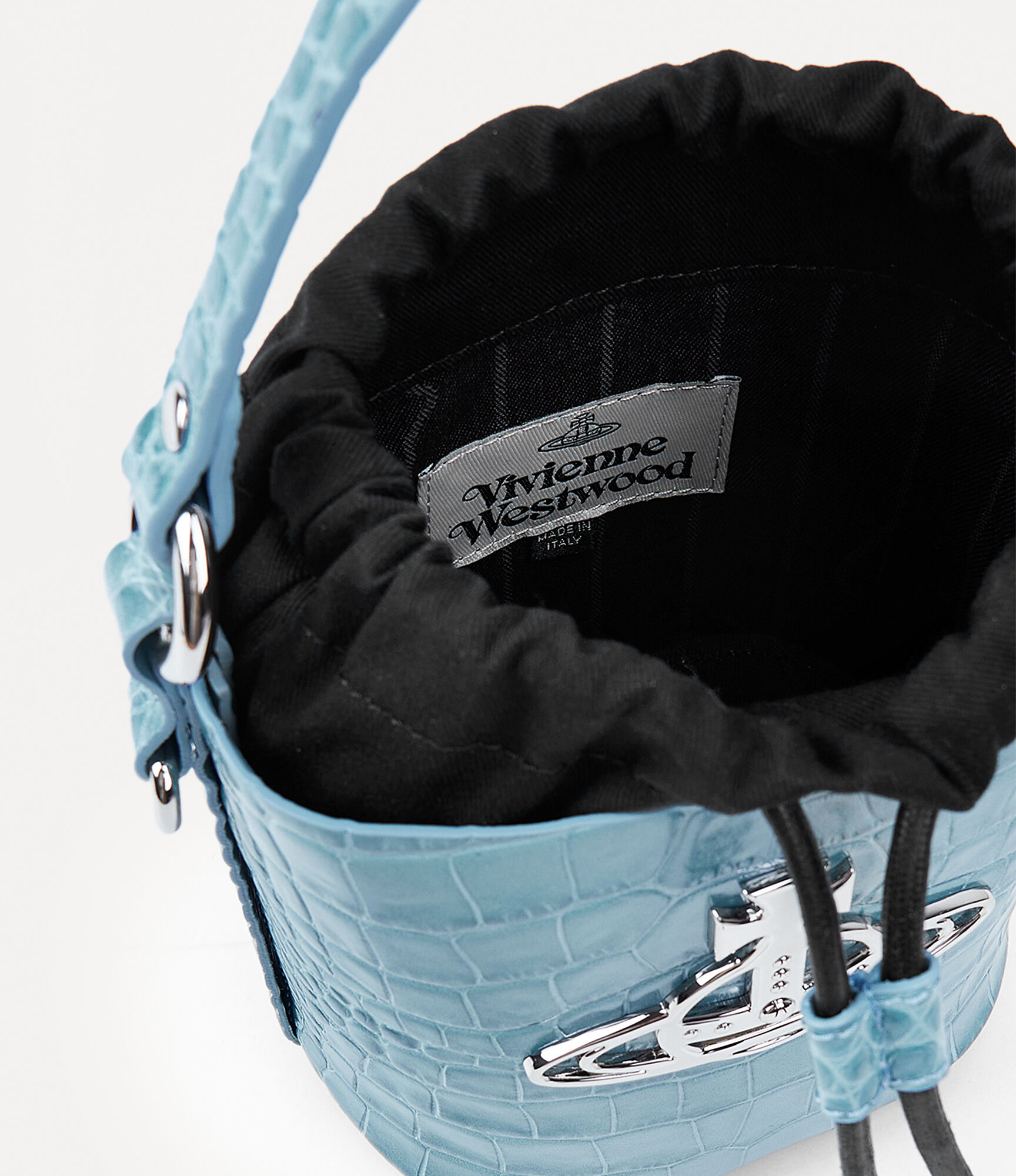 Daisy Drawstring Bucket bag in LIGHT-BLUE | Vivienne Westwood®