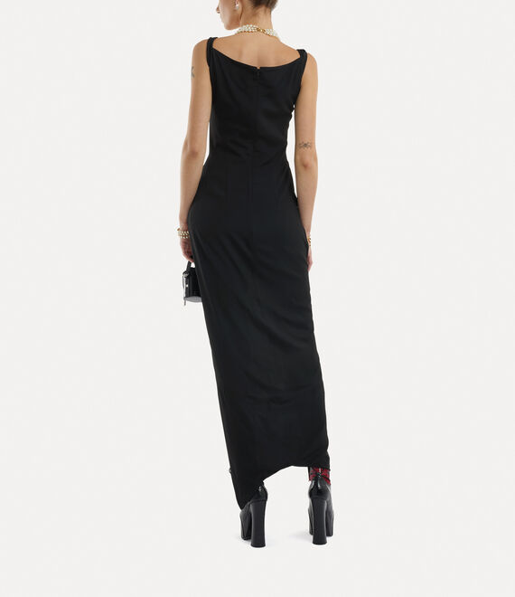 Long panther dress immagine grande numero 4
