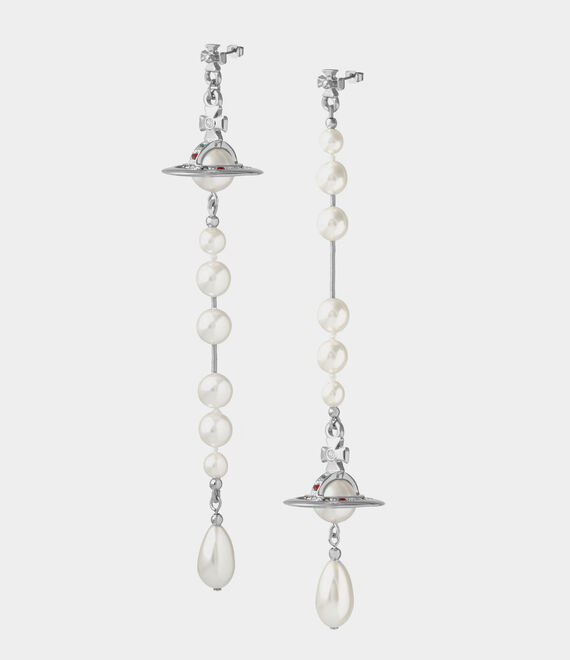 Broken pearl earrings large image numéro 2