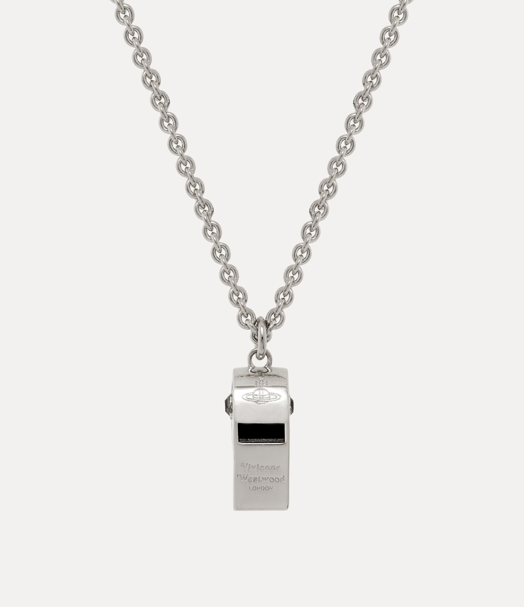 Man. Whistle Long Pendant Necklace 
