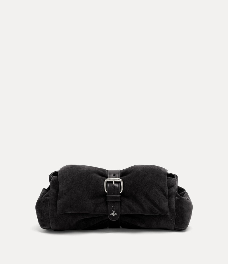 Vivienne Westwood Hazel Treasure Clutch in Black