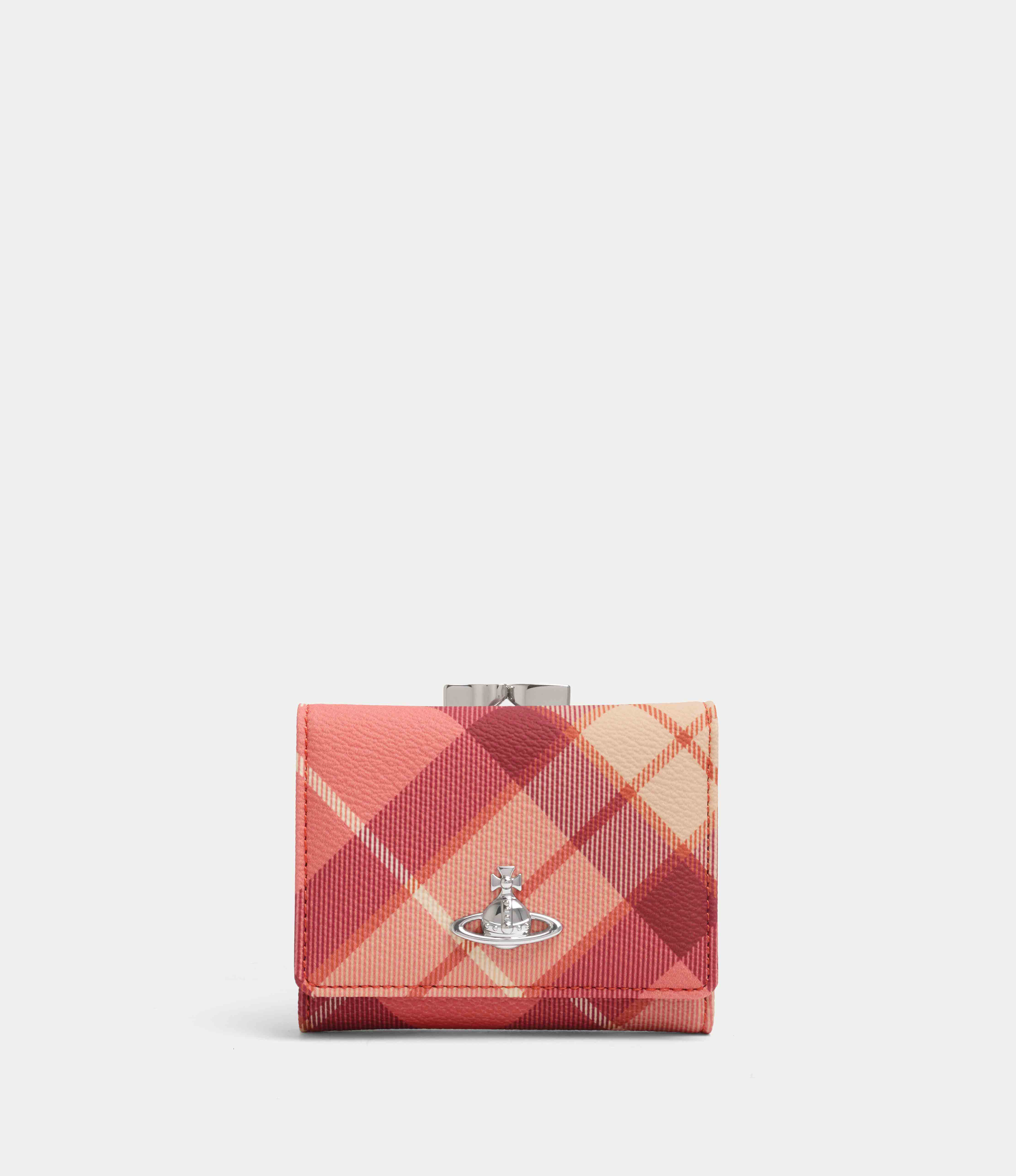 Vivienne Westwood Small Frame Wallet Buccia D'arancia Fraser-pink One Size Women