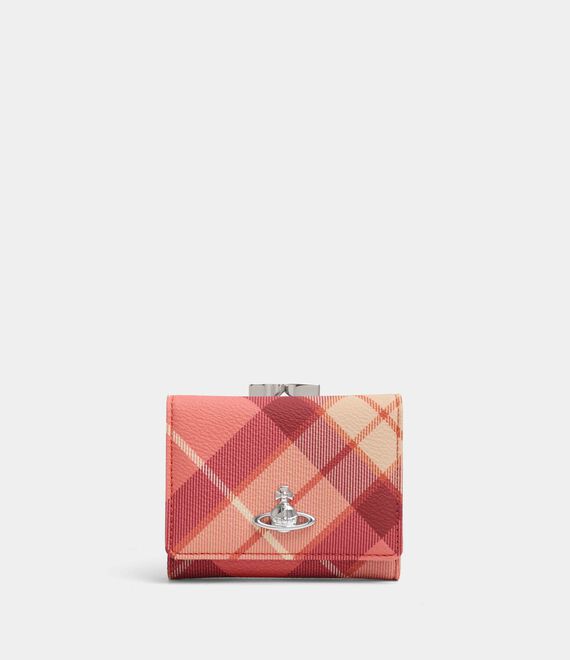 Vivienne Westwood Small Frame Wallet Buccia D'arancia Fraser-pink One Size Women