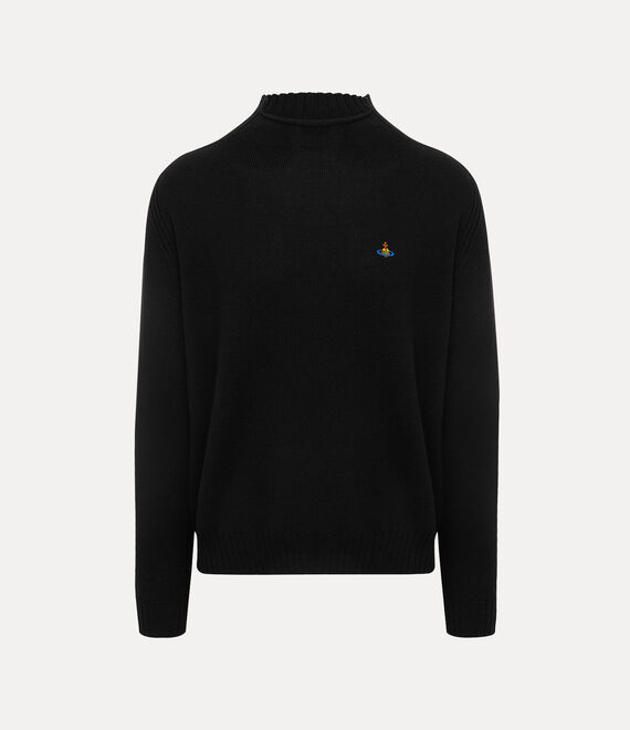 Fisherman Jumper in BLACK Vivienne Westwood® - Main Image