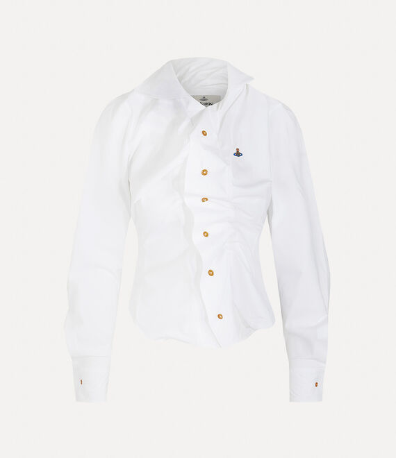 vivienne westwood dress shirt VIVIENNE WESTWOOD Man London Mens Gray Cotton Btn Front L Slv Dress Shirt Turk