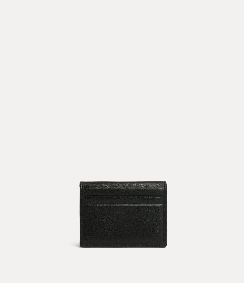 Vivienne Westwood Man. Card Holder in Black, view 2