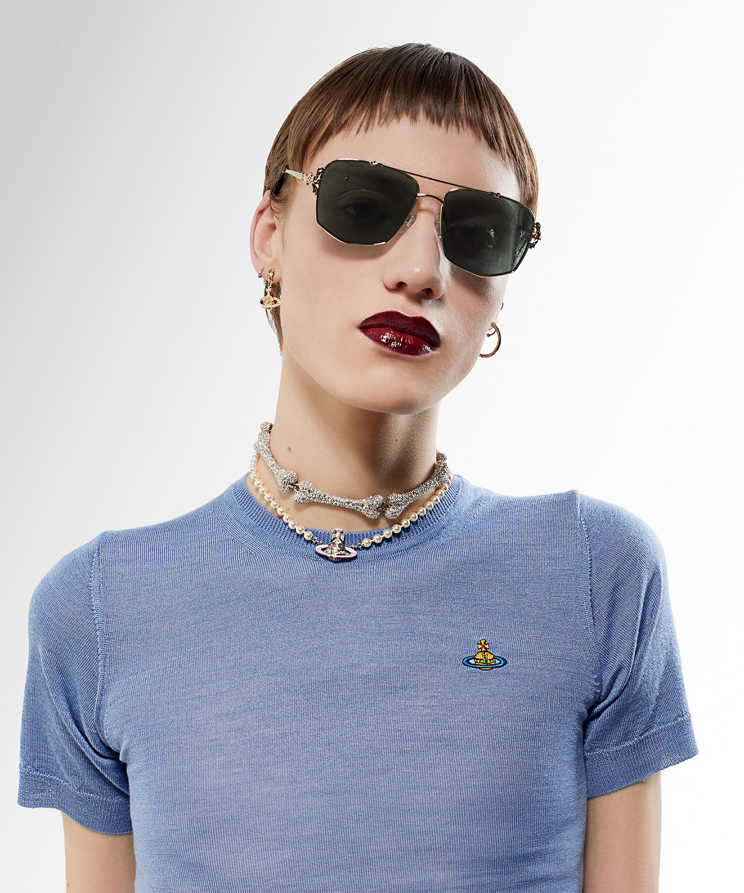 Rococo Sunglasses in GOLD | Vivienne Westwood®