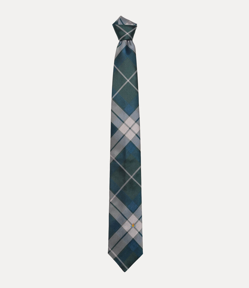 Vivienne Westwood Tie 8.5cm in Dark Green