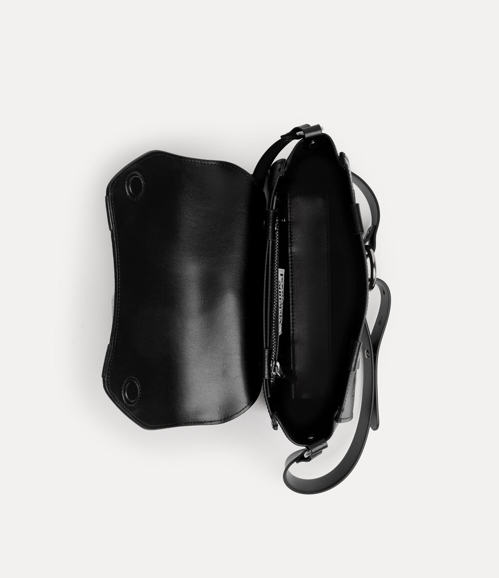 Vivienne Westwood Kimmy Crossbody in Black, view 4