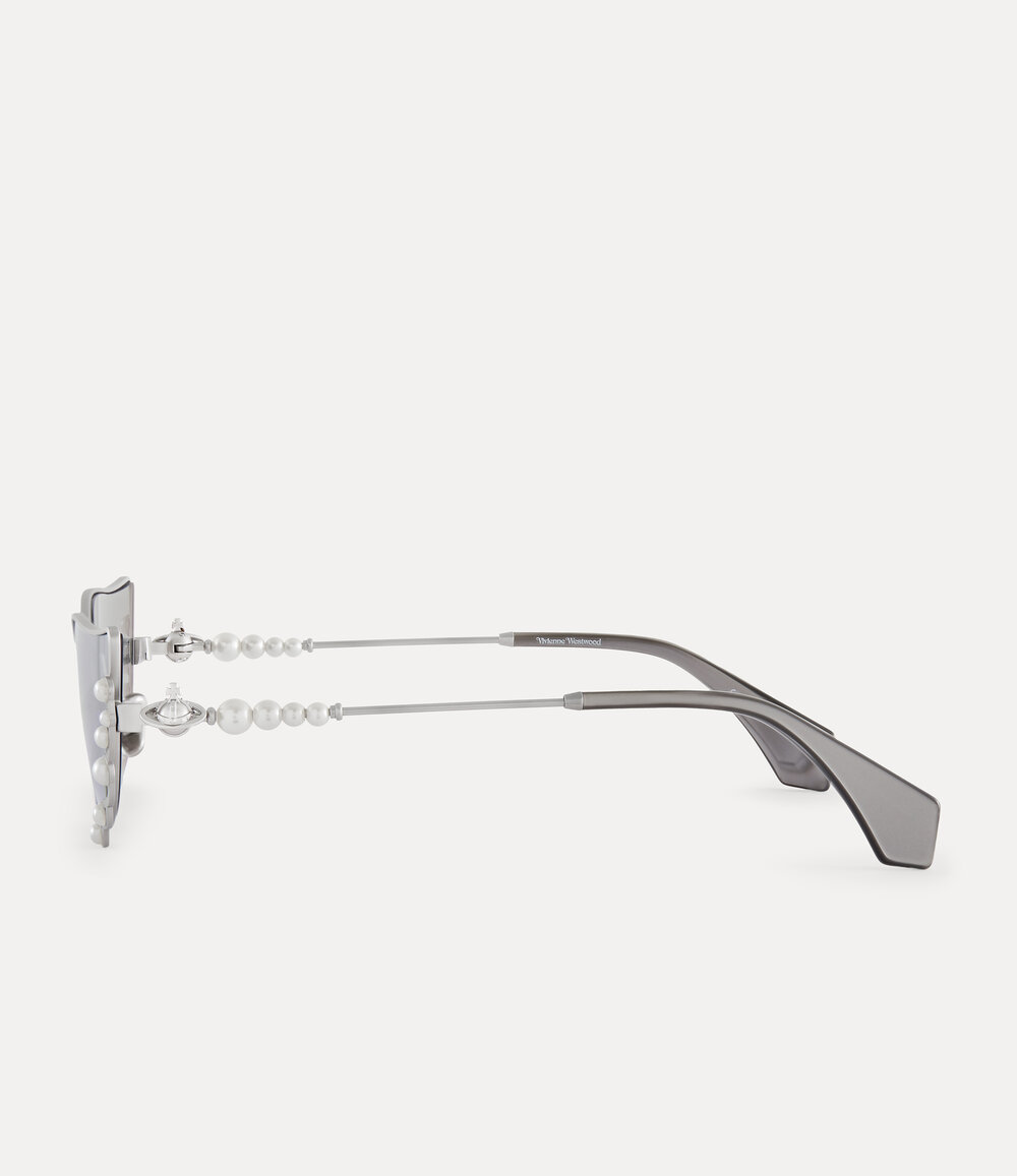 Vivienne Westwood Piccadilly Sunglasses in Grey, view 3