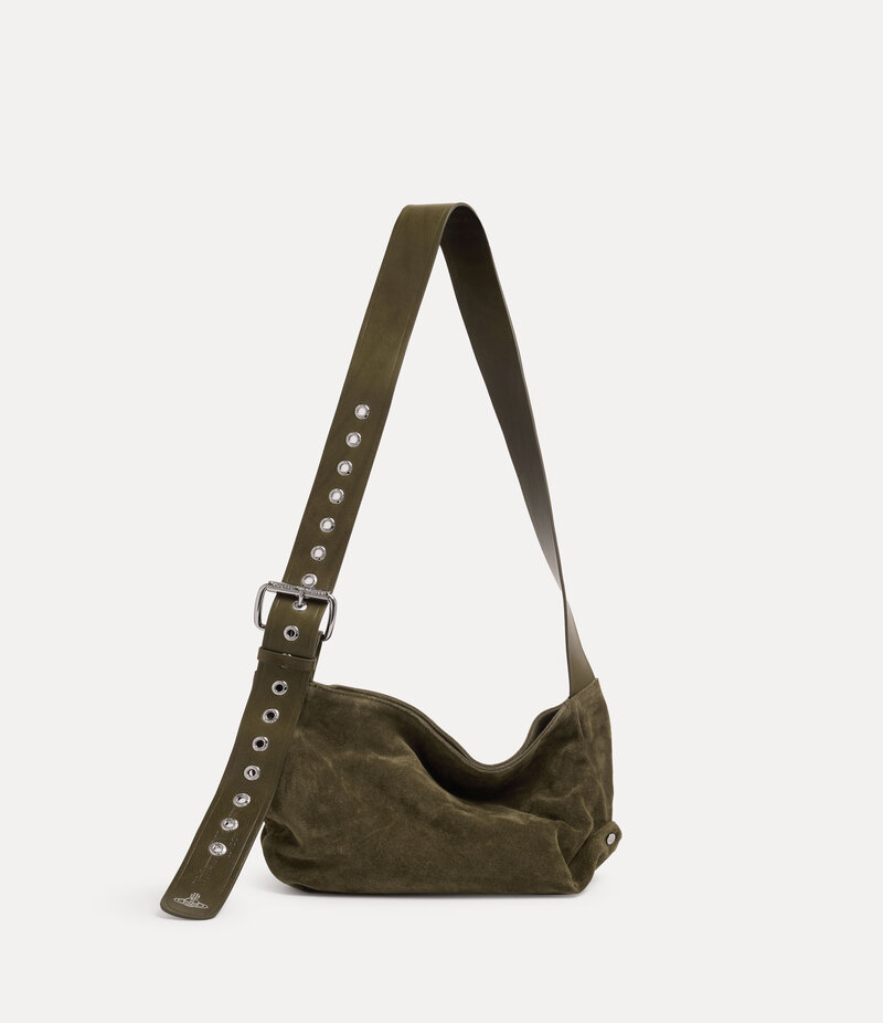 Vivienne Westwood Maxime Small Shoulder Bag in Khaki