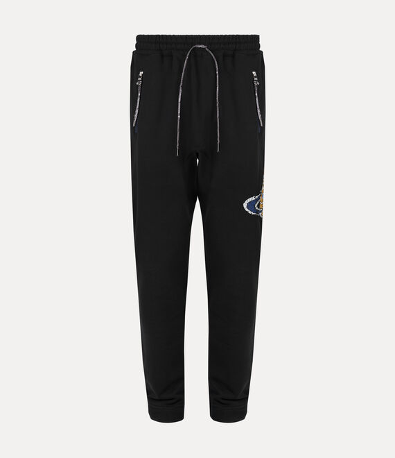 Shop Vivienne Westwood Time Machine Football Trousers In Black
