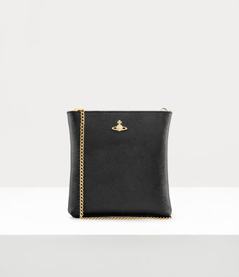 SQUIRE SQUARE CROSSBODY WITH CHAIN
