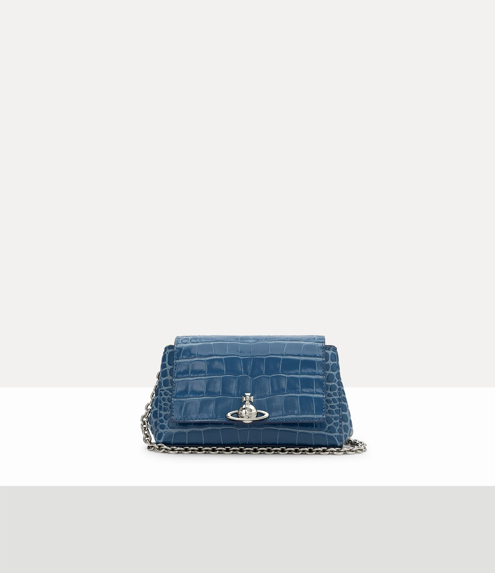 Hazel スモール ハンドバッグ - ブルー | Vivienne Westwood®