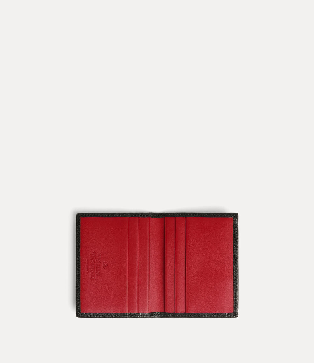 Vivienne Westwood Man. Card Holder in Black, view 4