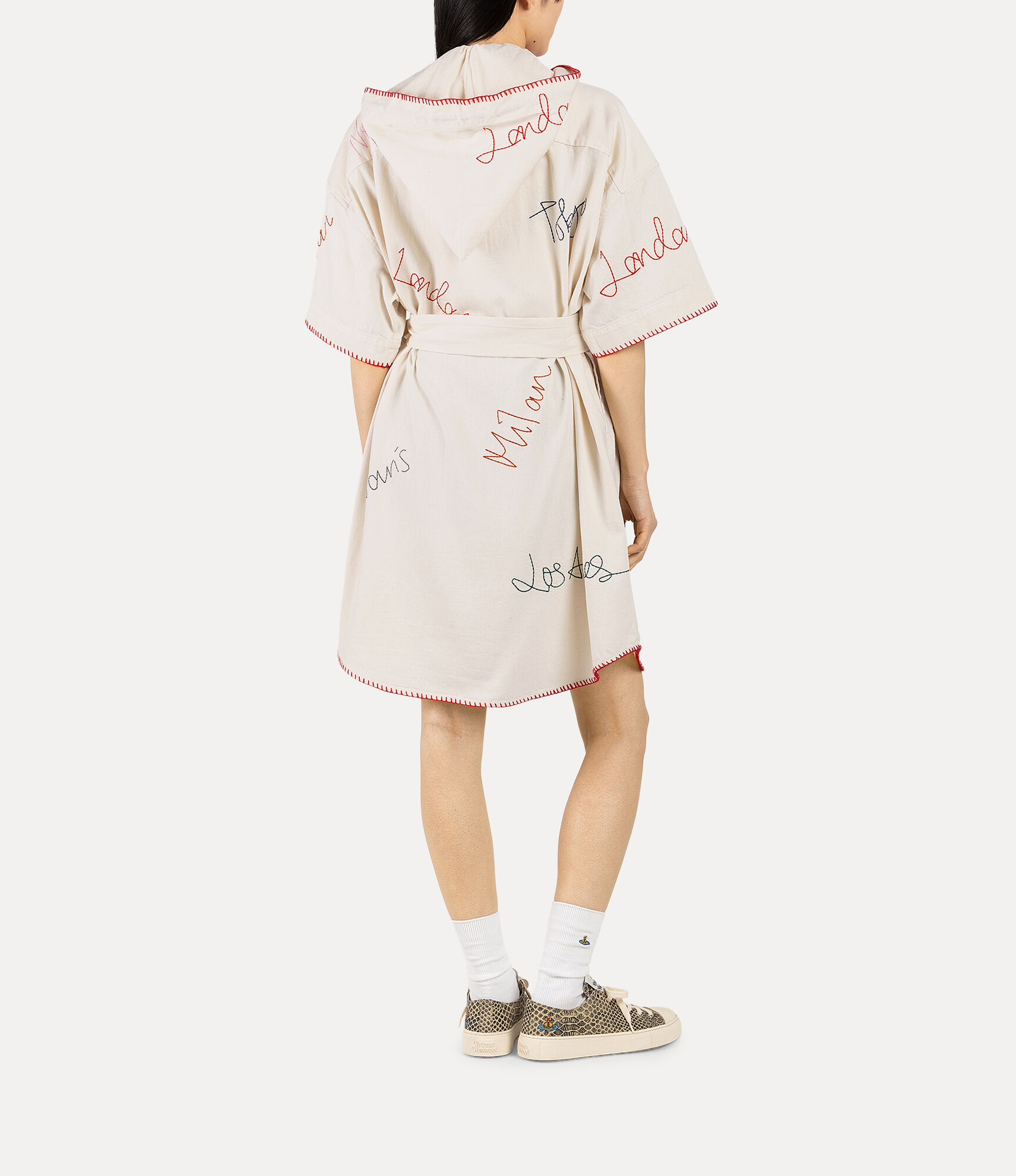 Little Cities Emb Denim Dress  large image number 3