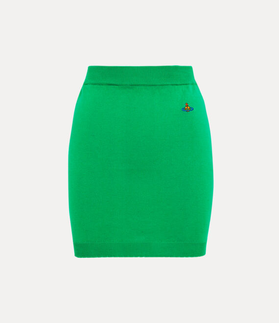 Vivienne Westwood Bea Mini Skirt In Green