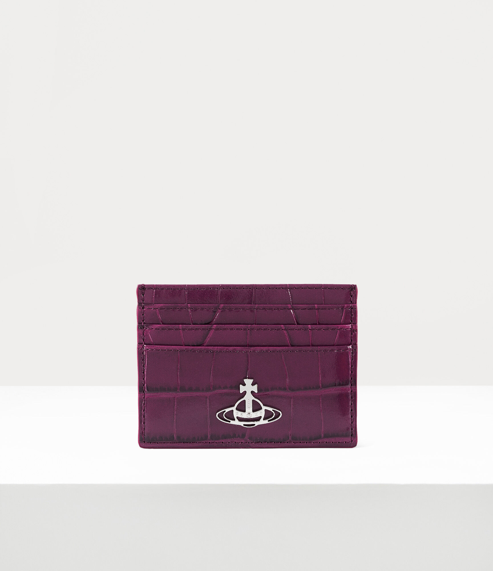Flat Card Holder in PURPLE | Vivienne Westwood®