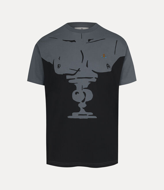 Vivienne Westwood Men Bust Classic T-shirt In Grey