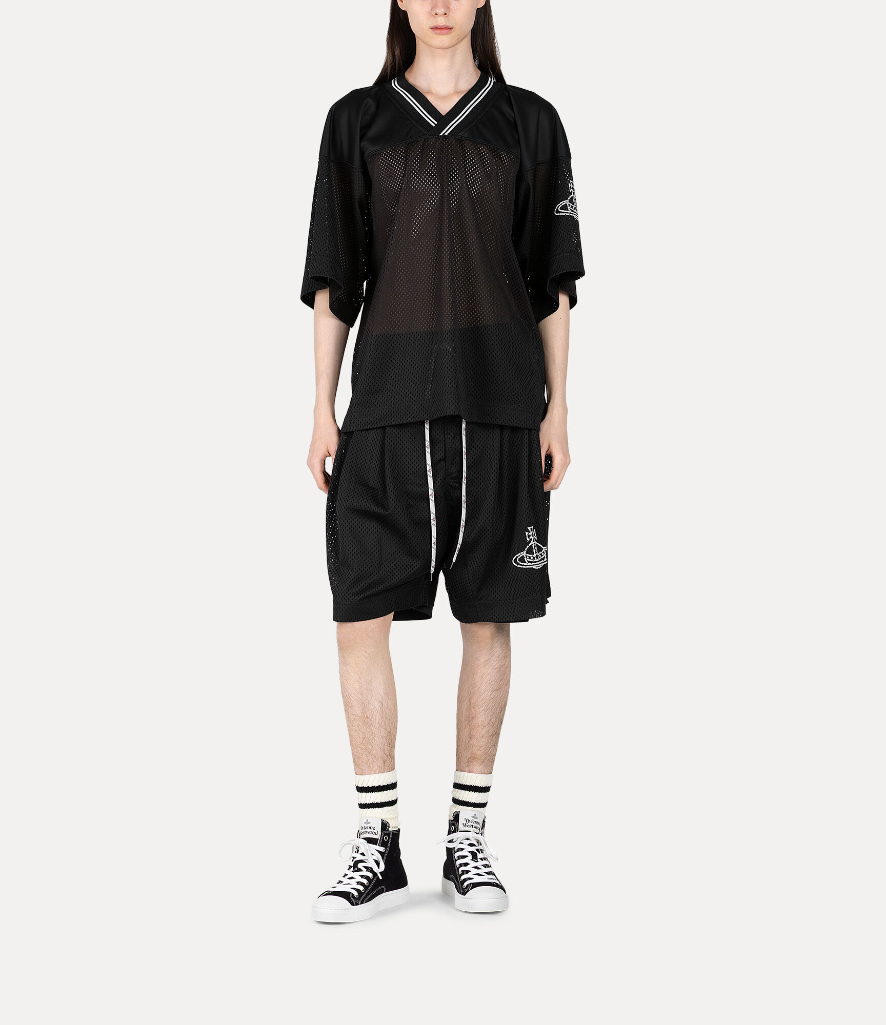 Mesh Layer Short Trousers  large image number 2