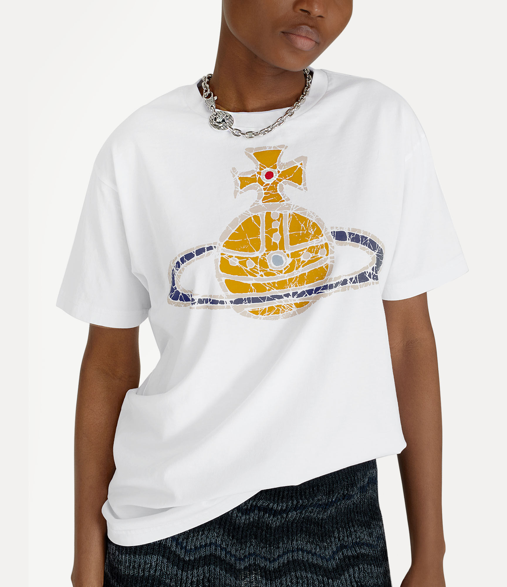 Time Machine Classic Tshirt in WHITE Vivienne Westwood®